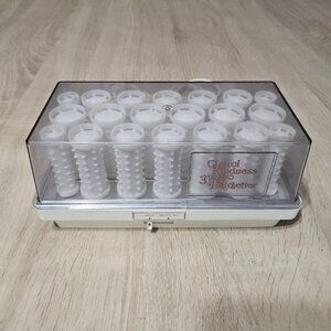 CLAIROL KINDNESS 3 WAY HAIR SETTER MIST/DRY HOT ROLLERS CURLERS K-420 SZ Tested